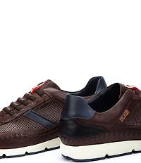 Pikolinos Men's Fuencarral Perforated Leather Sneakers