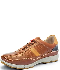 Pikolinos Men's Fuencarral Perforated Leather Sneakers