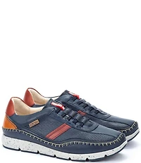 Pikolinos Men's Fuencarral Perforated Leather Sneakers