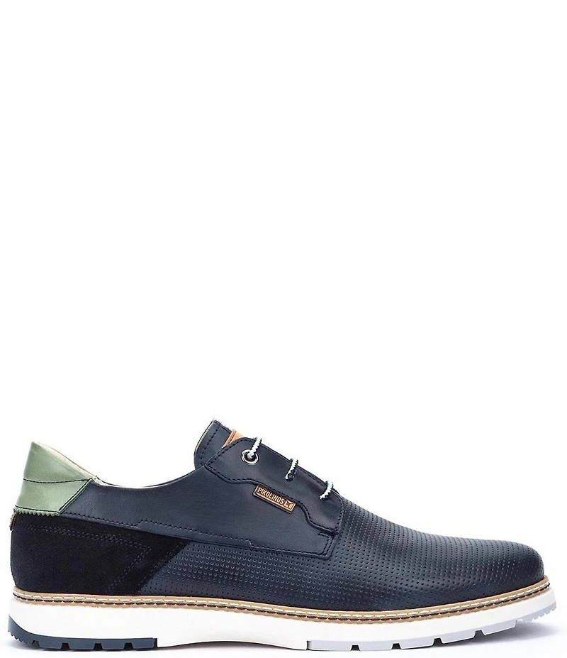 Pikolinos Men's Olvera Perforated Leather Oxfords