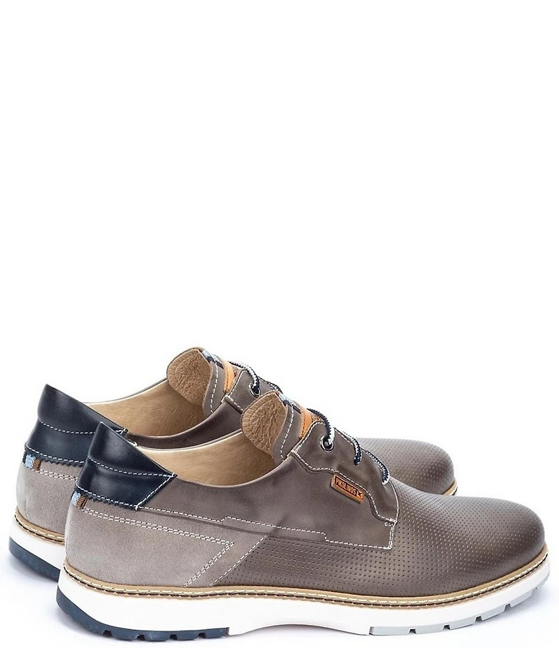 Pikolinos Men's Olvera Perforated Leather Oxfords