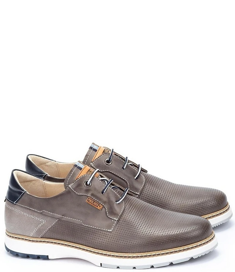 Pikolinos Men's Olvera Perforated Leather Oxfords