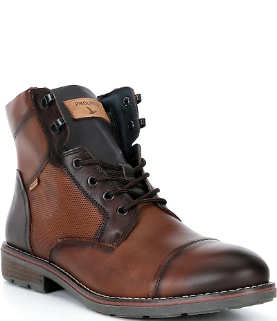 Pikolinos Men's York Leather Lace Up Boots