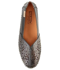 Pikolinos New Jerez Perforated Leather Slip On Moccasin Loafers