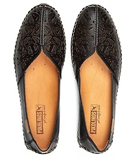 Pikolinos New Jerez Perforated Leather Slip On Moccasin Loafers