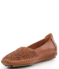 Pikolinos New Jerez Perforated Leather Slip On Moccasin Loafers