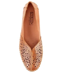 Pikolinos New Jerez Perforated Leather Slip On Moccasin Loafers