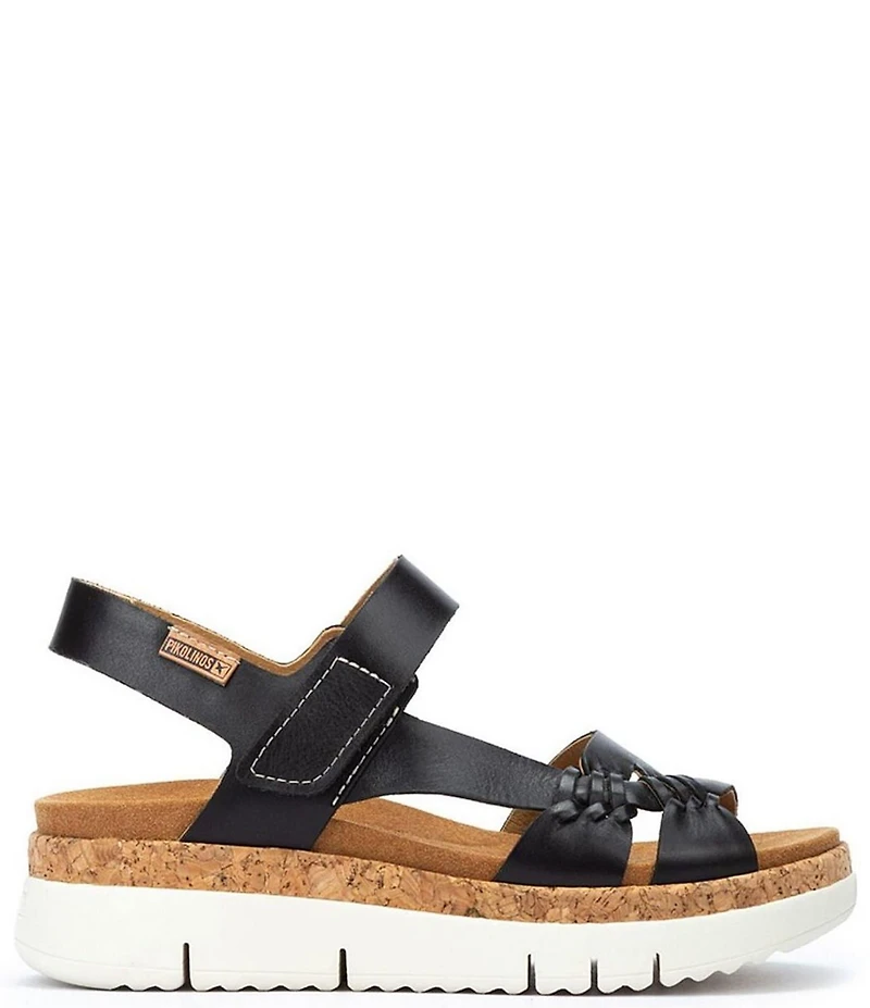 Pikolinos Palma Leather Platform Sandals