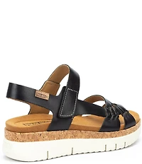 Pikolinos Palma Leather Platform Sandals