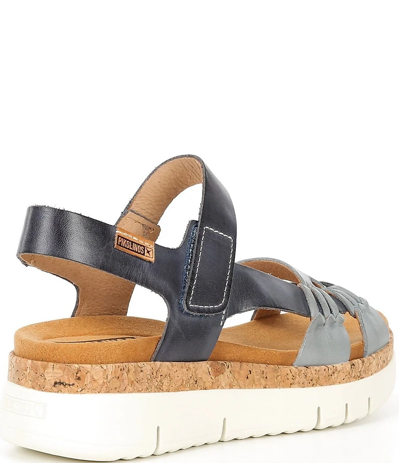 Pikolinos Palma Leather Platform Sandals