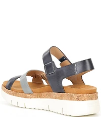 Pikolinos Palma Leather Platform Sandals