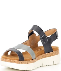 Pikolinos Palma Leather Platform Sandals