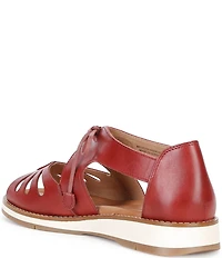 Pikolinos Roquetas Leather Lace Up Sandals