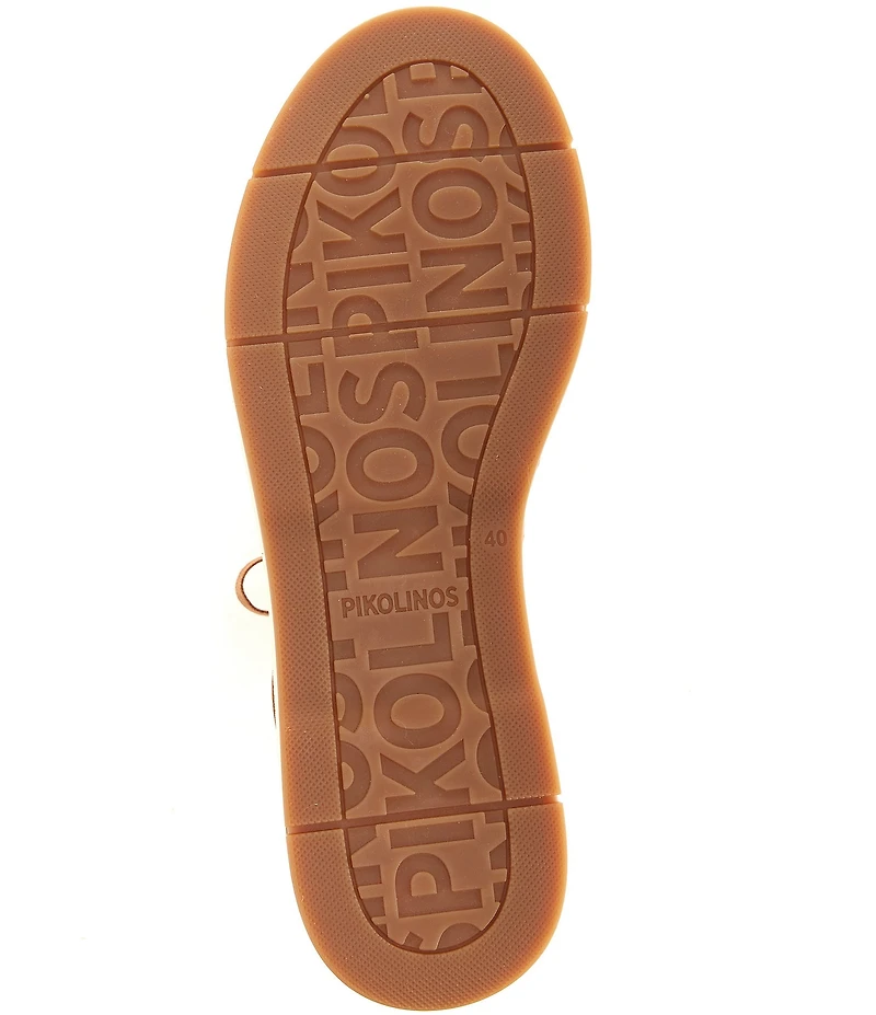 Pikolinos Roquetas Leather Lace Up Sandals