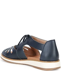 Pikolinos Roquetas Leather Lace Up Sandals