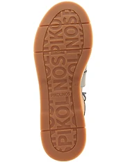 Pikolinos Roquetas Leather Lace Up Sandals