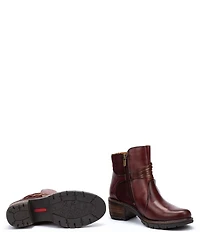 Pikolinos San Sebastian Leather Strappy Ankle Boots