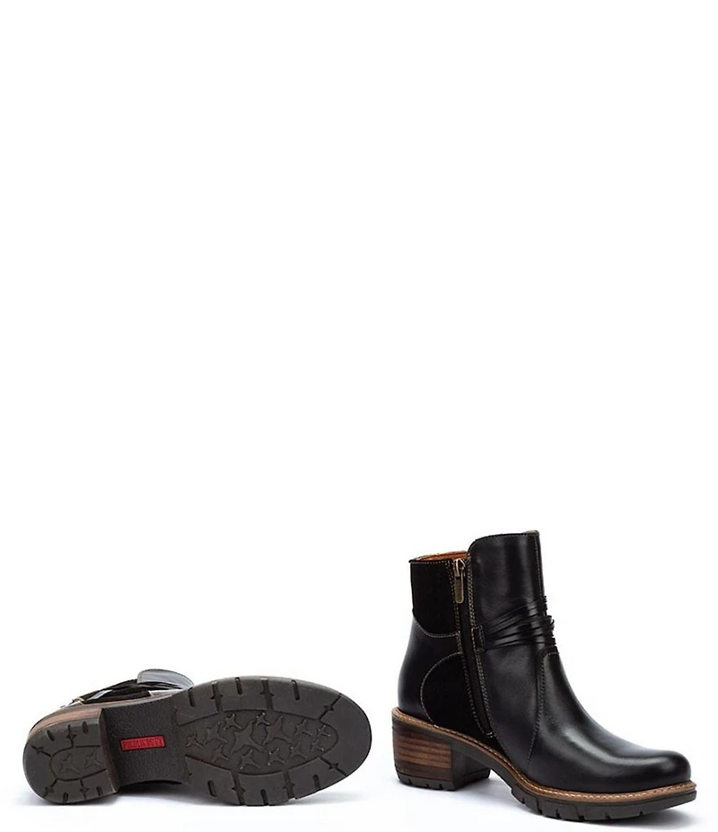 Pikolinos San Sebastian Leather Strappy Ankle Boots