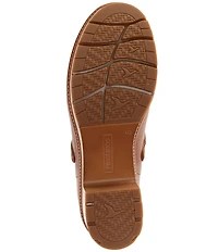 Pikolinos Sort Leather Clogs