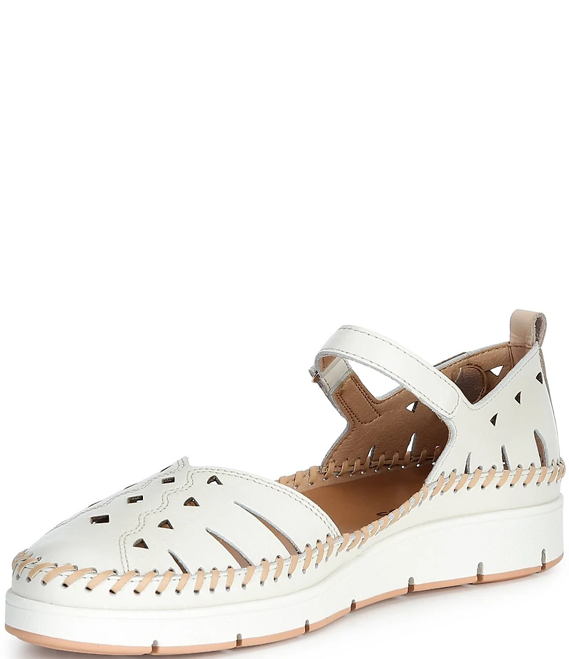 Pikolinos Tenerife Leather Cut Out Sandals