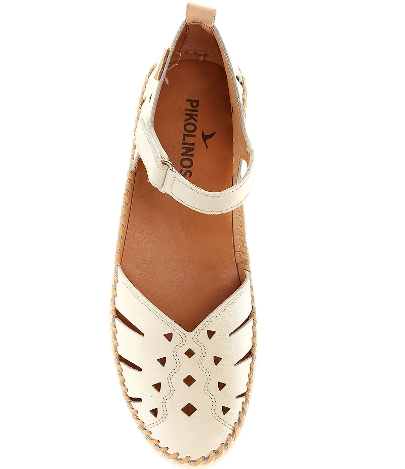 Pikolinos Tenerife Leather Cut Out Sandals