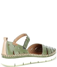 Pikolinos Tenerife Leather Cut Out Sandals