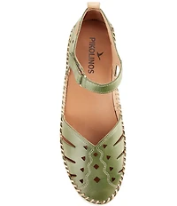 Pikolinos Tenerife Leather Cut Out Sandals