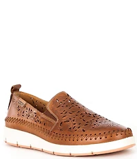 Pikolinos Tenerife W8d Perforated Leather Loafers