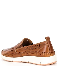 Pikolinos Tenerife W8d Perforated Leather Loafers