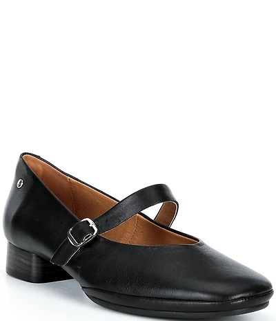 Pikolinos Ubeda Mary Jane Leather Pumps