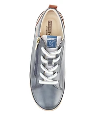 Pikolinos Vigo Zip Lace Up Leather Oxford Sneakers