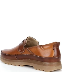 Pikolinos Vigo Leather Buckle Strap Clogs