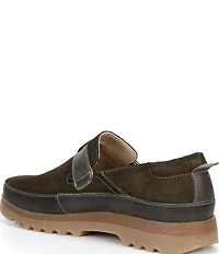 Pikolinos Vigo Suede Buckle Strap Clogs