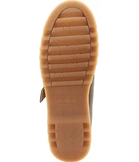 Pikolinos Vigo Suede Buckle Strap Clogs