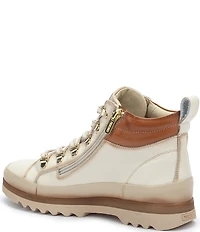 Pikolinos Women's Vigo W3W Leather Lug Sole Booties