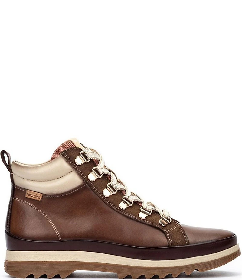 Pikolinos Women's Vigo W3W Leather Lug Sole Booties