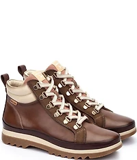 Pikolinos Women's Vigo W3W Leather Lug Sole Booties