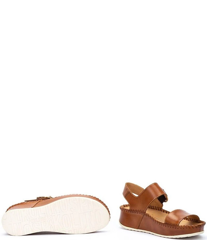 Pikolinos Women's Marina W1C Leather Platform Sandals