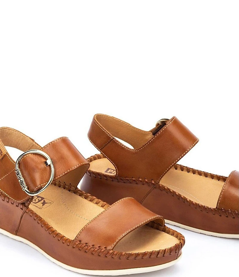 Pikolinos Women's Marina W1C Leather Platform Sandals