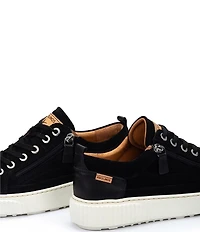 Pikolinos Women's Riells Suede Zip Platform Sneakers