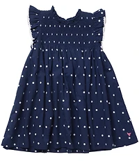 Pink Chicken Big Girls Americana Polka Dot Stevie Dress