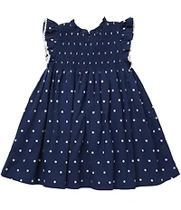 Pink Chicken Big Girls Americana Polka Dot Stevie Dress
