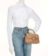 PINKO Love Lady Puff Mini Satchel Bag