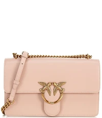 PINKO Love One Classic Chevron Convertible Shoulder / Crossbody Bag