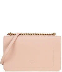 PINKO Love One Classic Chevron Convertible Shoulder / Crossbody Bag