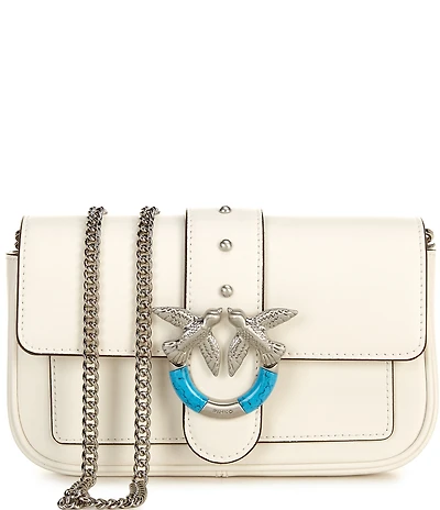 PINKO Love One Pocket Fibb Crossbody Bag