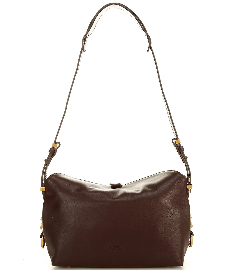 PINKO Mini Saddle Baguette Shoulder Bag