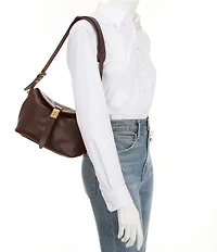 PINKO Mini Saddle Baguette Shoulder Bag