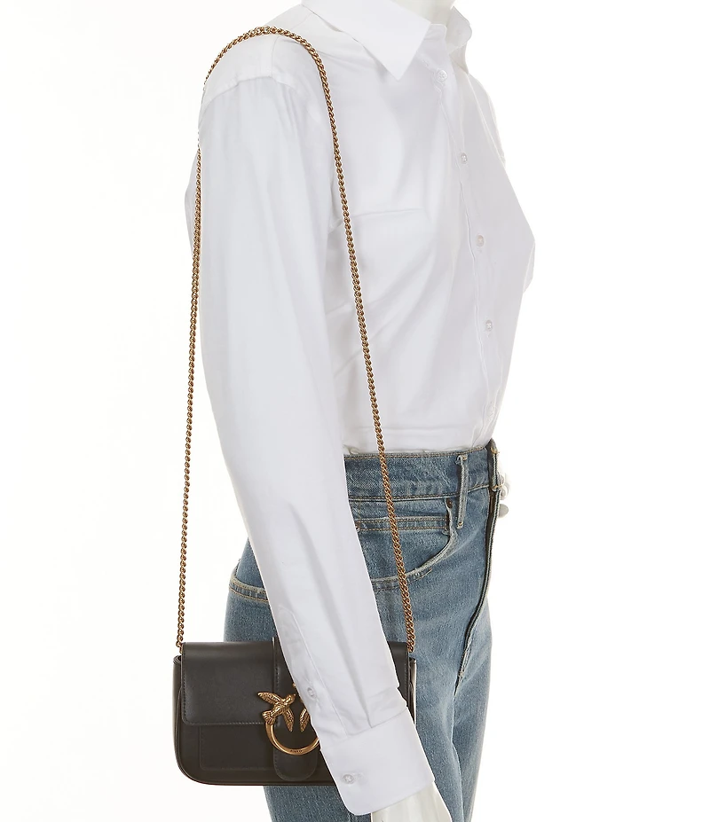 PINKO Pocket Love One Simply Crossbody Bag