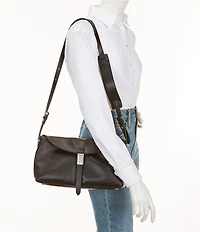 PINKO Saddle Baguette Shoulder Bag